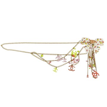 CHANEL 香奈兒 多種顏色 金屬 腰鏈 【二手名牌BRAND OFF】