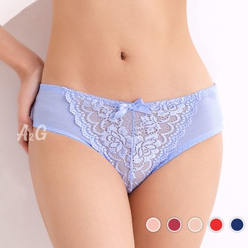 A2G®【沐光茉莉】光澤鏤空蕾絲內褲︙23-27腰圍︙1328