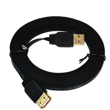 i-gota【愛購它】 超薄型USB 2.0 A公- A母 電腦傳輸線(3M)