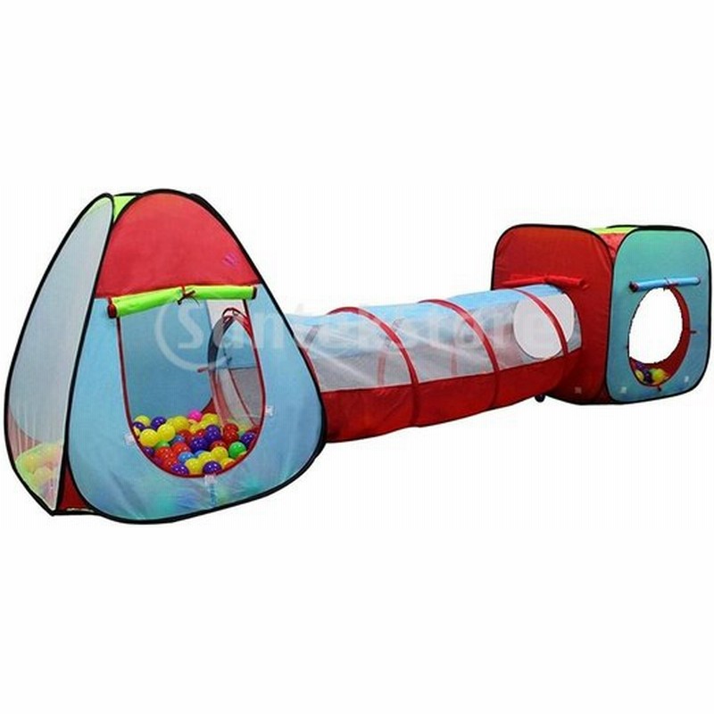 赤ちゃん キッズ プレイテント プレイハウス トンネル付き 3点セット アウトドア テント 遊び場 楽しい おもちゃ プレゼント 通販 Lineポイント最大0 5 Get Lineショッピング