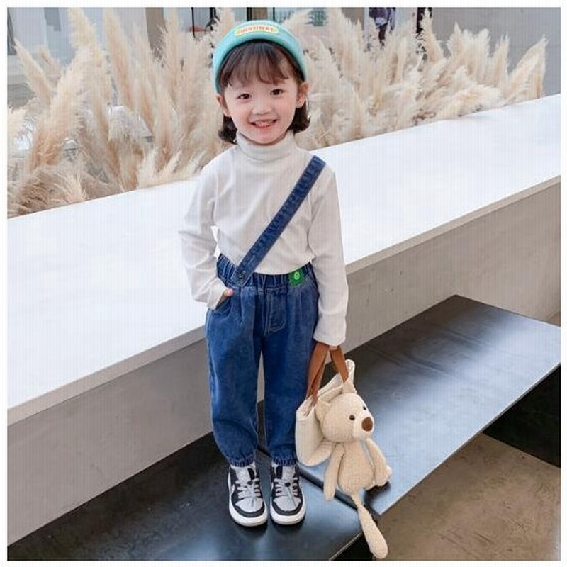 子供服 女の子 キッズ ベビー服 パンツ ボトムス ベビー ジュニア 韓国 セール 安い レジャー おしゃれ ロングパンツ 90cm 100cm 1cm 130cm 140cm 通販 Lineポイント最大get Lineショッピング