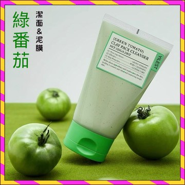 台灣現貨💚小紅書推薦💚綠番茄清潔泥膜 保濕泥膜 改善角質 收斂毛孔 臉部清潔 控油 塗抹式面膜  黑頭白頭皮脂毛孔改善