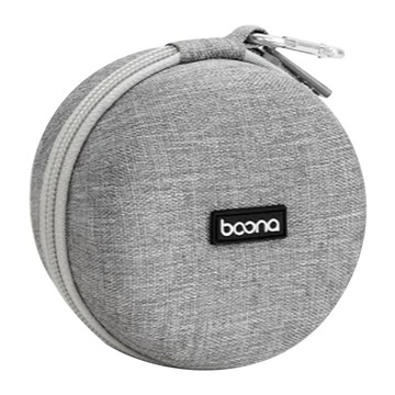 baona 包納 APPLE WATCH EVA硬殼收納包 直徑9.5x7cm 灰色  灰色   1個