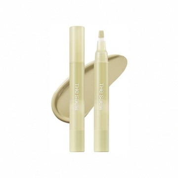 【韓國 THE SAEM 得鮮】完美液體遮瑕筆4ml 米綠色