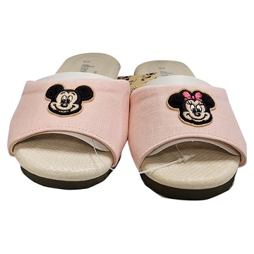 BORUI 柏睿鞋業 DN電繡室內拖鞋 大人 123601  23.5  米妮粉