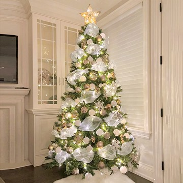 圣誕樹家用2024新款圣誕節裝飾品diy套餐圣誕裝飾ins風高級感擺件