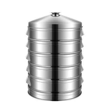 蒸籠不銹鋼蒸鍋籠屜家用大容量蒸魚神器大號50cm商用蒸包子蒸饅頭【摩可美家】