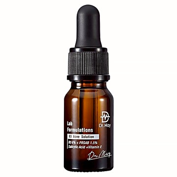 Dr.May 美博士 B3專業抗痘精華  適用於所有膚質  B3 6%  FRSA® 1.5%  水楊酸  維生素E  10ml  1瓶