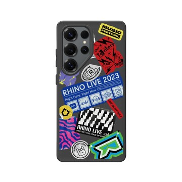 Galaxy S25 Ultra SolidSuit 黑 - RHINO LIVE - 自由之聲，撕不掉