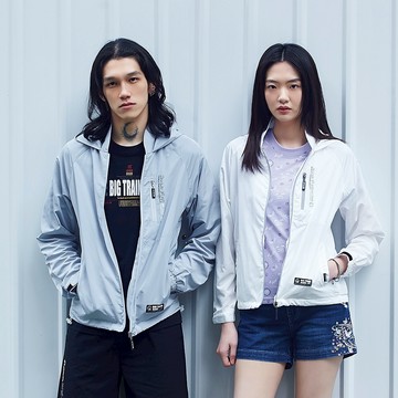 BIG TRAIN 抗UV透氣網孔薄外套男-B30288-73&83