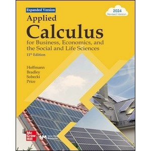 Applied Calculus for Business, Economics, and the Social and Life Sciences, Expanded Edition, 11/e 9786269708154