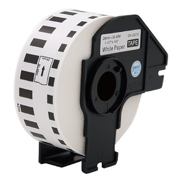 NEXTPAGE 台灣榮工 BROTHER 相容 DK-22210 連續標籤帶 29mm  白底黑字  30.48m