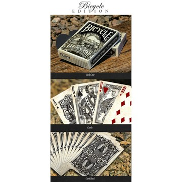 【USPCC 撲克】Bicycle golden spike 撲克（原廠壓角）-S102291