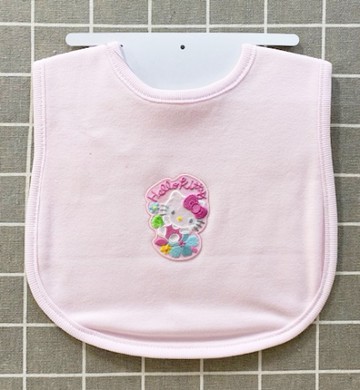 【震撼精品百貨】Hello Kitty 凱蒂貓~三麗鷗 凱蒂貓印花圍兜兜-粉繩#07326