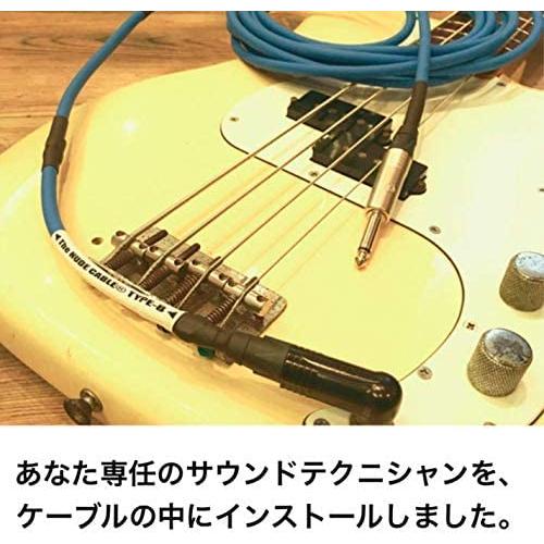 DIアウトに最適 ベース専用チューンNUDE CABLE Type-B 1m S-S