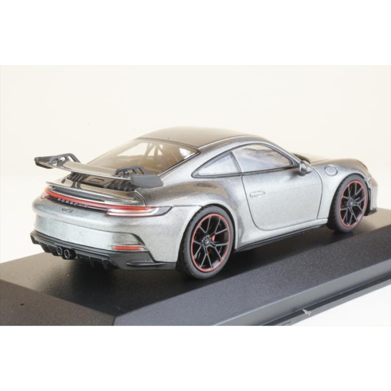 ミニチャンプス 1/43 ポルシェ 911 992 GT3 2020 グレーメタリック 