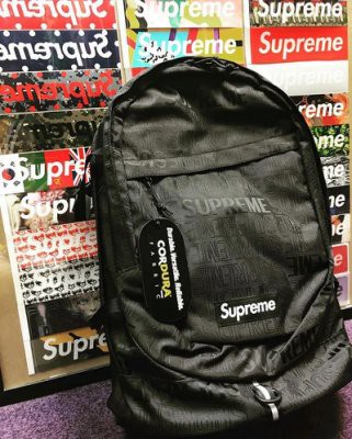 Supreme box best sale logo backpack