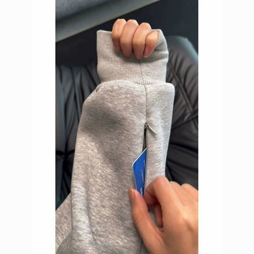 臺灣出貨+免運拉鍊開衫隱藏口袋衛衣男女2025秋冬新款加絨加厚美式潮流連帽外套