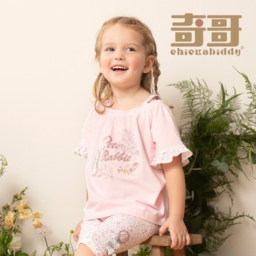 奇哥 比得兔 小比得造型袖上衣 (2-4歲)