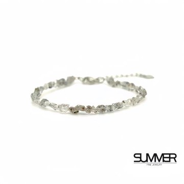 【SUMMER寶石】穩定磁場高頻能量油膽閃靈鑽手鍊 (4mm)