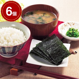 送料無料 有明海産味付海苔詰合せ「撰」 ×6個   乾物 和食 おかず お取り寄せ 通販 お土産 お祝い プレゼント ギフト おすすめ