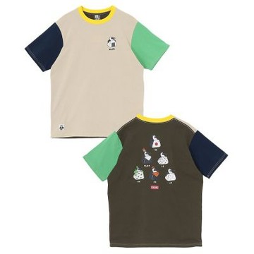 CHUMS Booby Onigiri Friends T-Shirts 男 短袖上衣 Green Crazy CH012743C086
