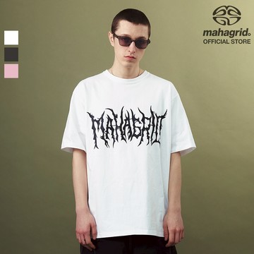 [MAHAGRID] 惡魔 Logo短袖T恤_情侶款_男女共穿GOTH LOGO TEE