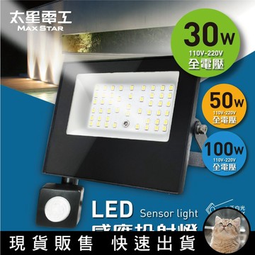 貓｜LED感應照明燈/全電壓 感應燈 人體感應 工業燈 庭院燈 花園燈 插電感應燈