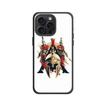iPhone 15 Pro Max SolidX 黑 - Assassin's Creed - Alexios & Kassandra