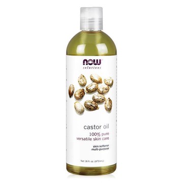 【NOW】蓖麻油 473ml Castor Oil