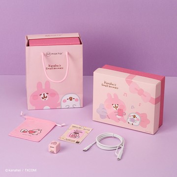 QubiiDuo USB-C卡娜赫拉的小動物 小資禮盒組 備份豆腐 自動備份