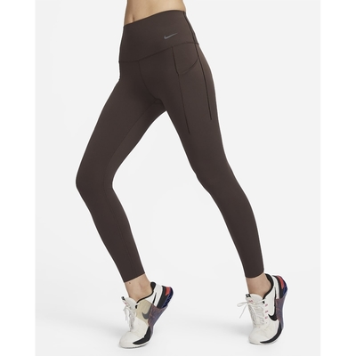 Nike As W Ny Df Hr Yoga 78 Tght 女黑高腰緊身排汗長褲DM7024-010推薦