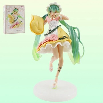 臺灣/🌸手辦 擺件 二次元 造景初音未來手辦 童話仙境睡美人美少女二次元擺件景品手辦現貨新品