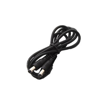 其它轉接線(頭) Bravo-u DC 5V線 5.5x2.1 24AWG 公對公電源線  1M