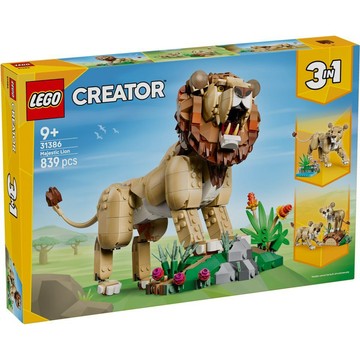LEGO 31386 野生動物：威風獅子 樂高® Creator 3in1【必買站】樂高盒組