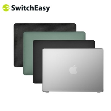 SWITCHEASY 魚骨牌 MacBook Pro/Air Touch 刻紋筆電保護殼 筆電 保護殼 適用M1 M2