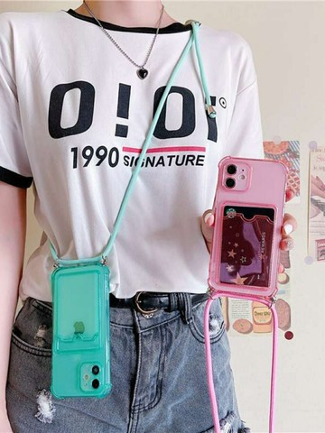 免運~S23三星Note20手機殼S22掛繩S21斜挎帶S24 Ultra FE透明插卡包S10卡套A53適用A52 A54 A