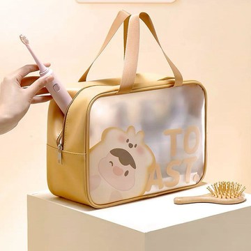 化妝品收納包 外出化妝品收納 外出小包化妝包萌趣系列大容量ins收納包便攜防水外出包大容量洗漱包奶瓶 化妝包大容量