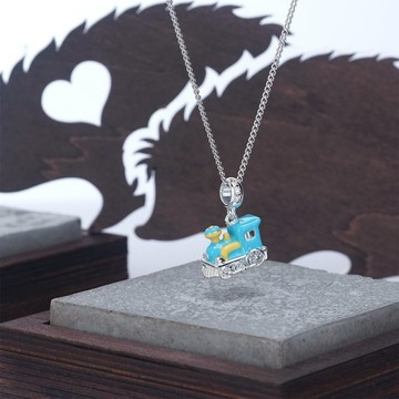 lian crystal rhinestone x Adorns 925純銀吊咀系列 - 火車吊咀