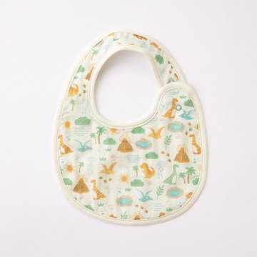 【cocowalk】圍兜口水巾-恐龍與火山