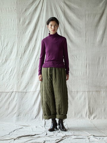 復古文青 / 純棉夾棉褲子 / 休閒褲