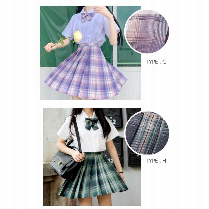 JK リボン付き女子高生セットスクール制服 ショート カジュアル
