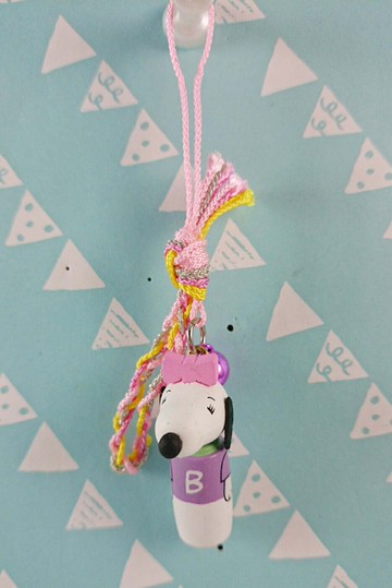 【震撼精品百貨】史奴比Peanuts Snoopy  吊飾 BELLA 震撼日式精品百貨