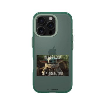 iPhone 16 Pro Clear 憂墨綠 - Star Wars - The Mandalorian - 可愛古古