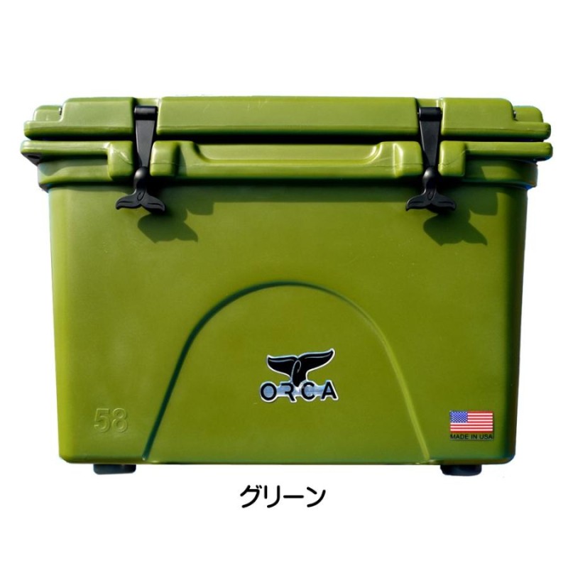 オルカ ORCA Coolers かしこまら 26 Quart Green ハードクーラー