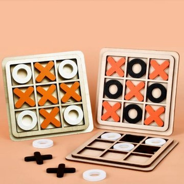 兒童井字棋玩具益智思維訓練專注力邏輯桌游智力雙人游戲親子互動