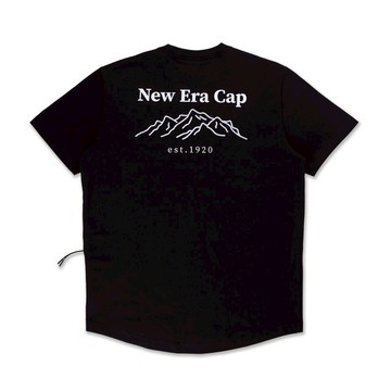 NEW ERA 男女 短袖上衣 MOUNTAIN EDGE NEW ERA 黑 NE14363705