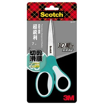 3M 專業級超銳利 事務專用 剪刀 7吋 / 支 SS-P7｜領券最高折$220
