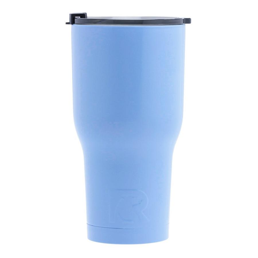 RTIC DOUBLE WALL VACUUM INSULATED TUMBLER, 30 OZ, CAROLINA BLUE