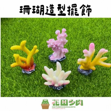 《花田多肉》🌵【珊瑚造型擺飾】 微景觀/組盆/多肉/水族/水族箱/魚缸/生態瓶/造景